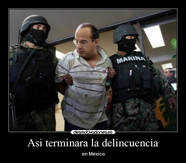 Asi terminara la delincuencia - 