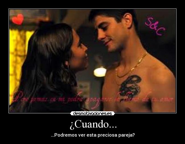 ¿Cuando... - ...Podremos ver esta preciosa pareja?