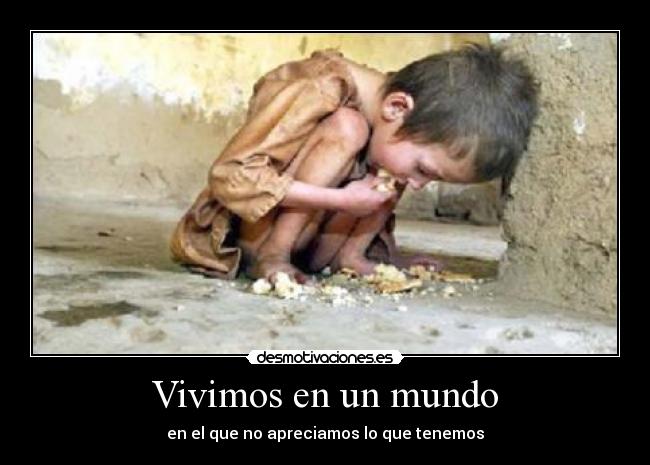 Vivimos en un mundo -