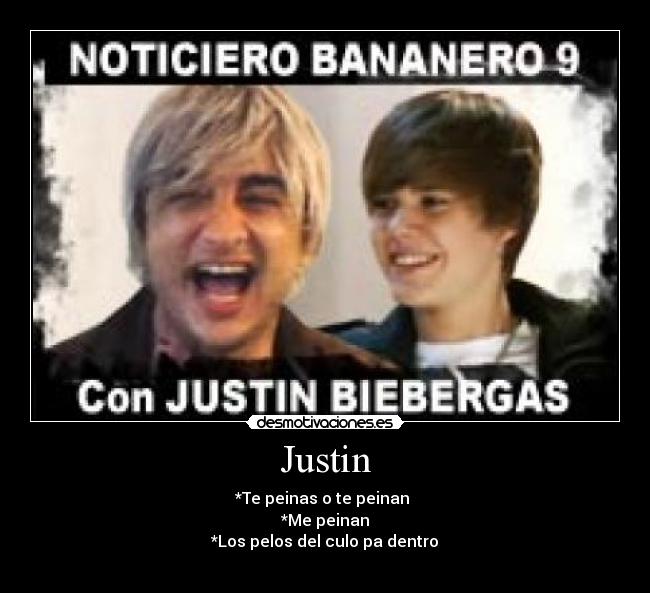 carteles justin desmotivaciones