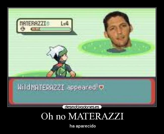 Oh no MATERAZZI - ha aparecido