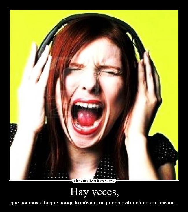Hay veces, - 