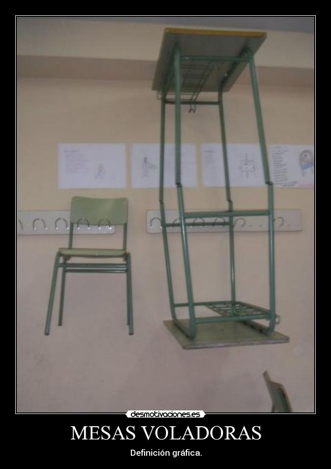 MESAS VOLADORAS -