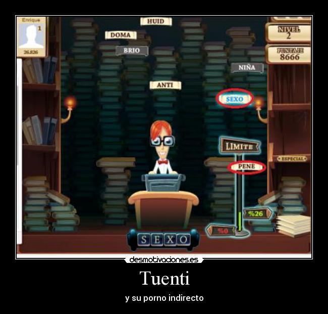 Tuenti - y su porno indirecto