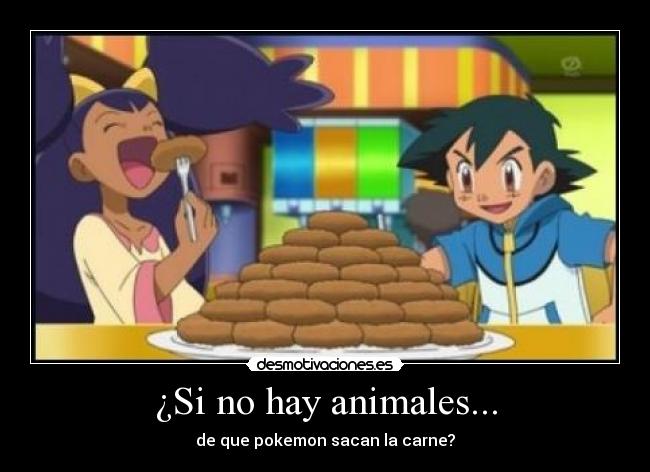 ¿Si no hay animales... - 