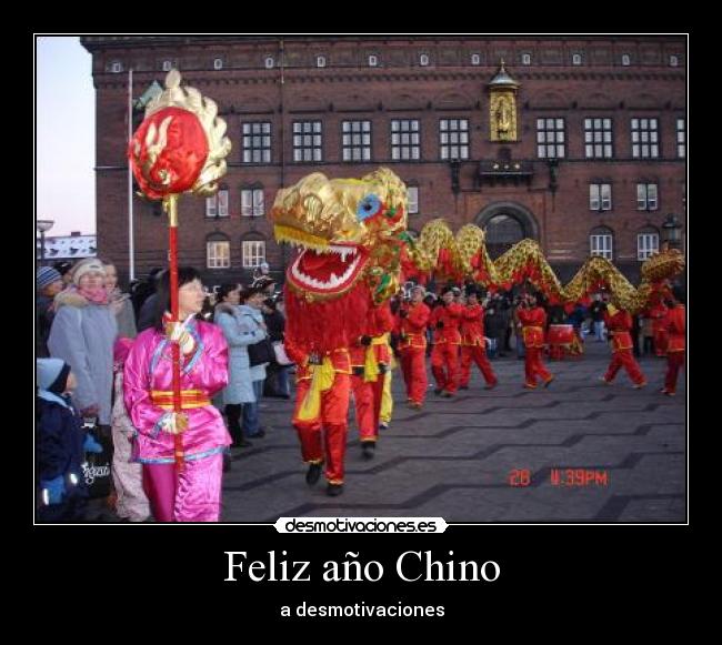 Feliz año Chino - a desmotivaciones