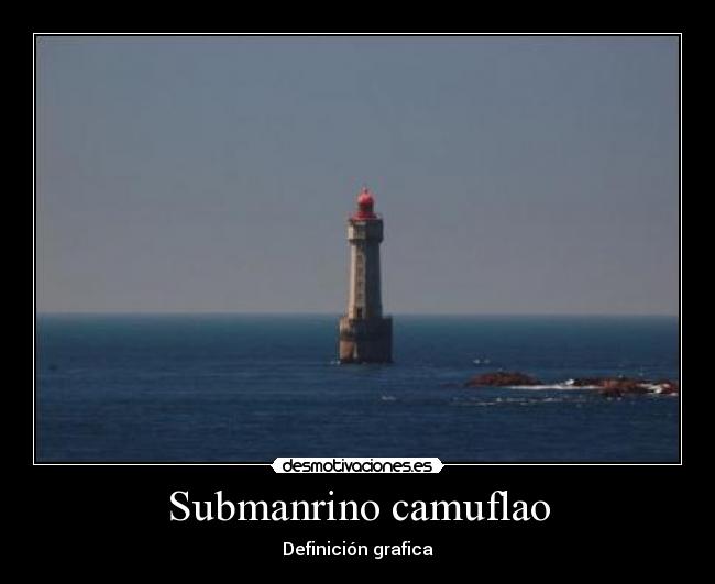 Submanrino camuflao - Definición grafica