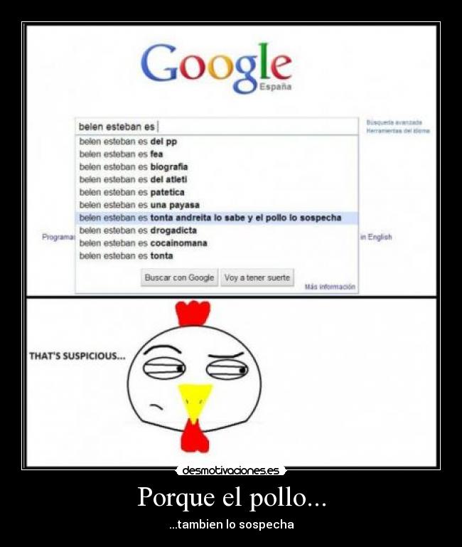 Porque el pollo... - 
