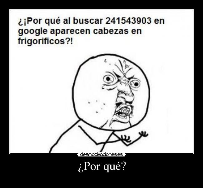 ¿Por qué? - 
