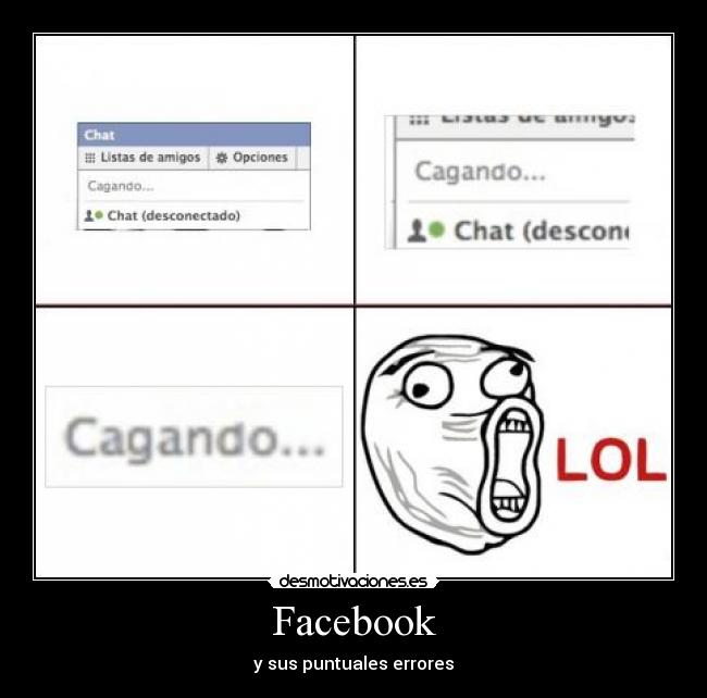 Facebook - y sus puntuales errores