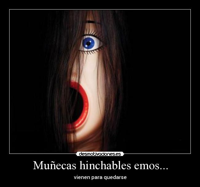 Muñecas hinchables emos... - vienen para quedarse