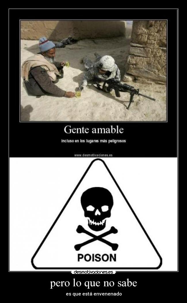 pero lo que no sabe -