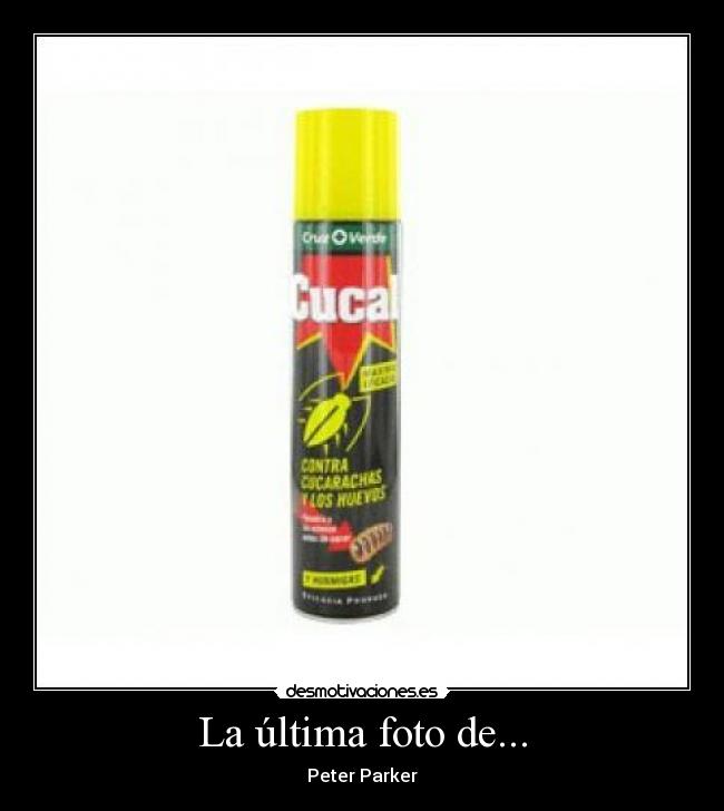 La última foto de... - Peter Parker