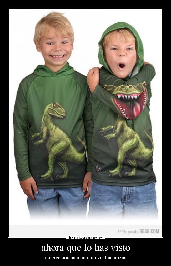 ahora que lo has visto - quieres una solo para cruzar los brazos