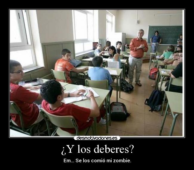 ¿Y los deberes? - 