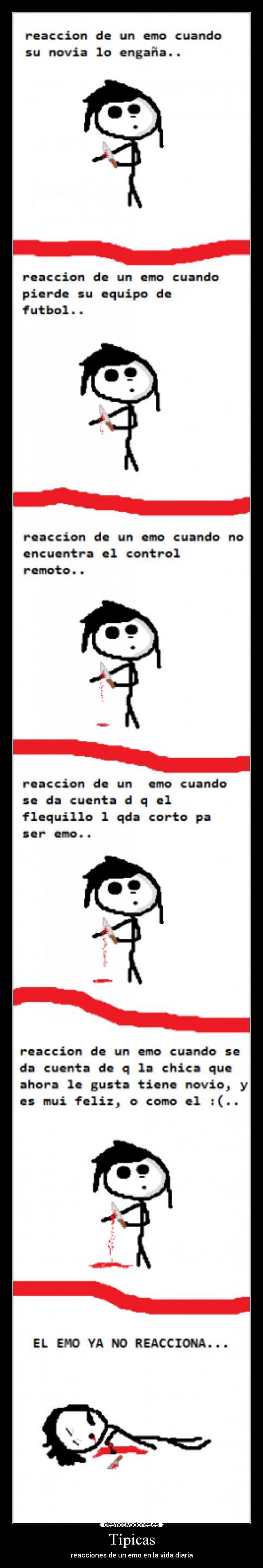 carteles emo desmotivaciones