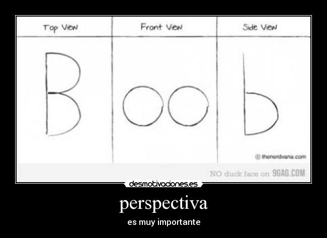 perspectiva - es muy importante