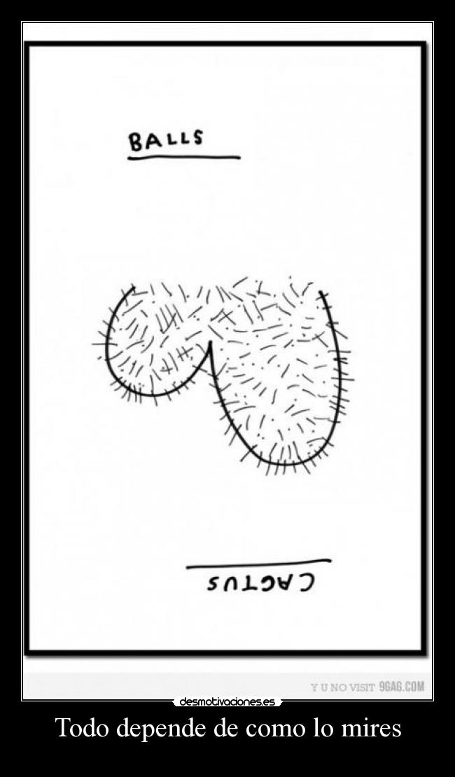 Todo depende de como lo mires -