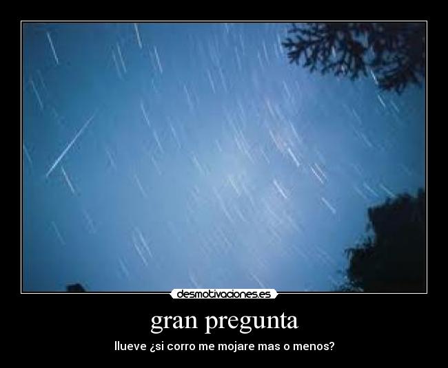 carteles gran pregunta desmotivaciones