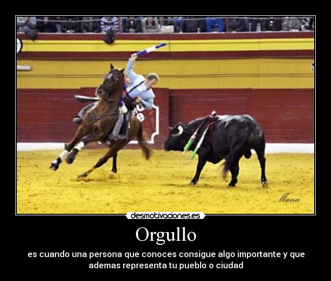 Orgullo -