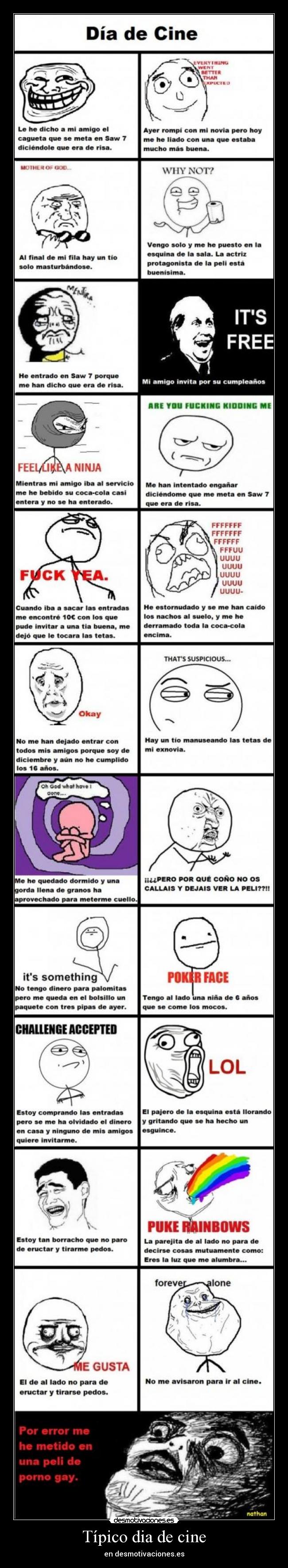 Típico dia de cine - 