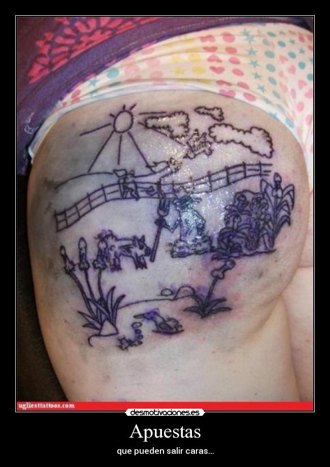 Apuestas - que pueden salir caras...