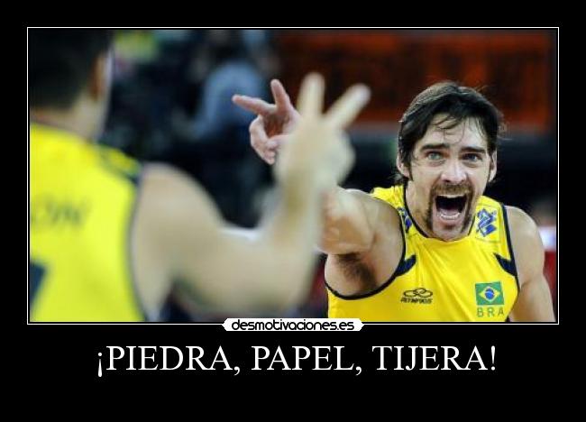 ¡PIEDRA, PAPEL, TIJERA! - 