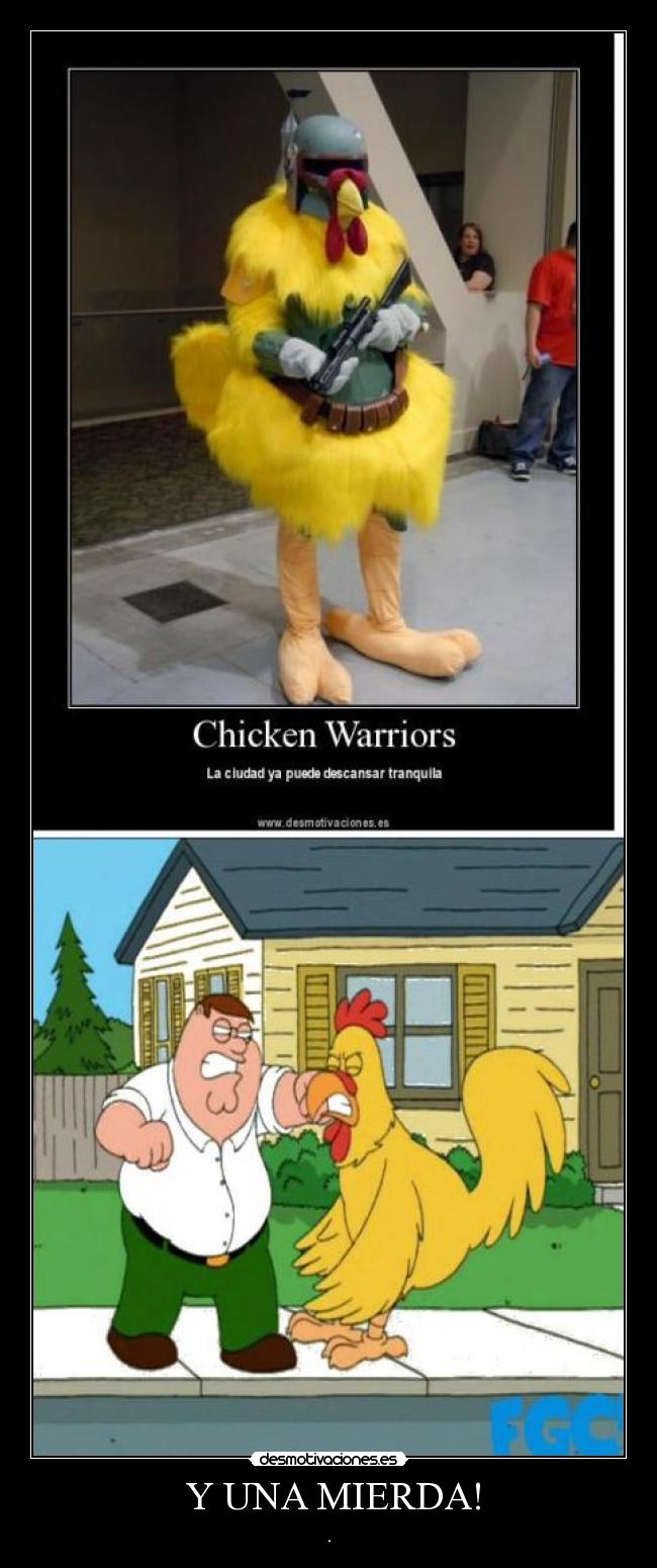  Y UNA MIERDA! - .
