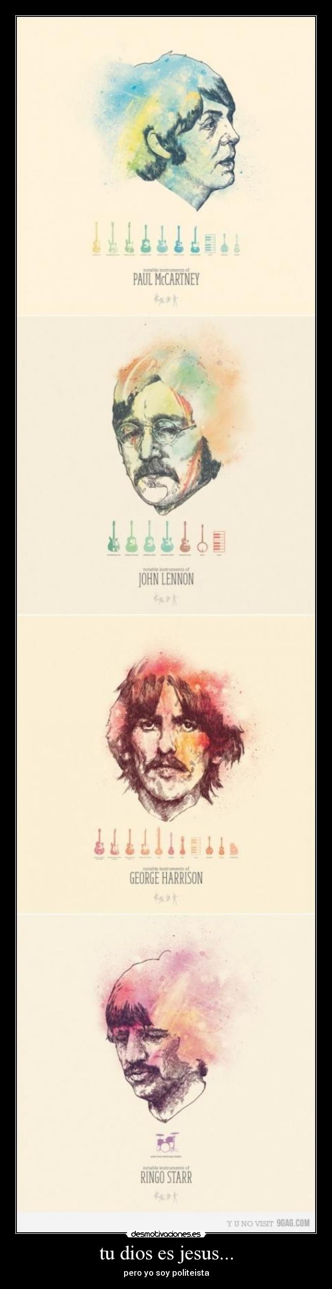 tu dios es jesus... - pero yo soy politeista