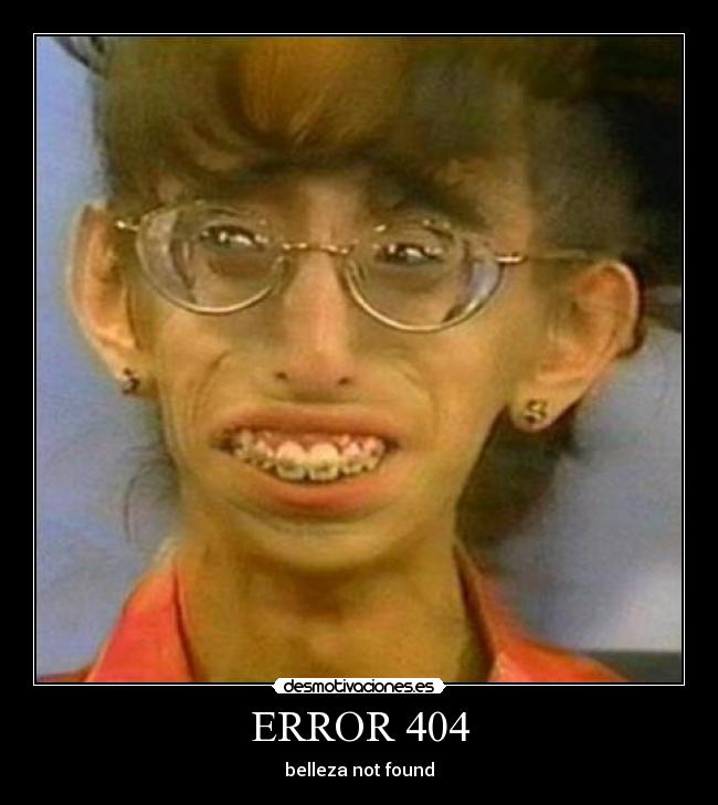 ERROR 404 - 