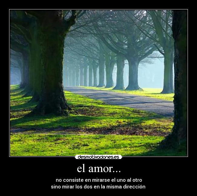 el amor... - 