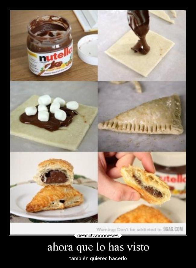 ahora que lo has visto -