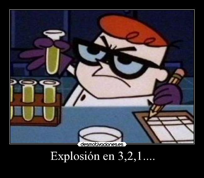 Explosión en 3,2,1.... -