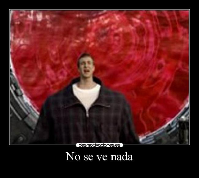 No se ve nada -