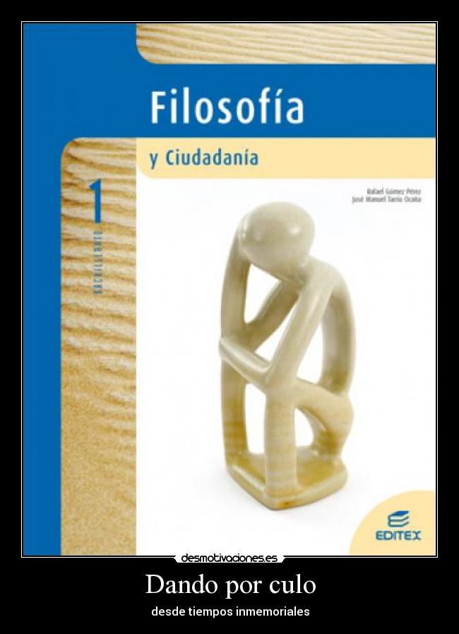 Dando por culo - desde tiempos inmemoriales
