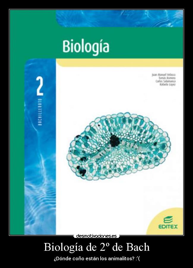 Biología de 2º de Bach -
