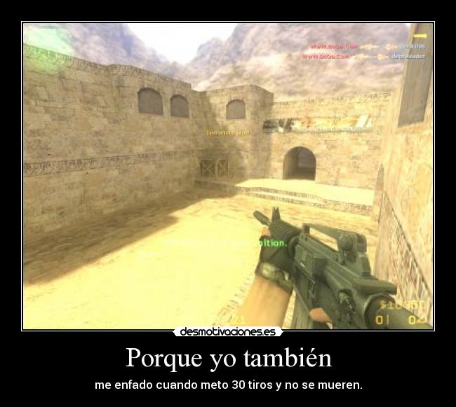 carteles counter strike desmotivaciones