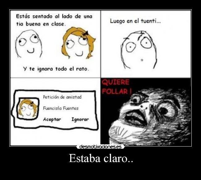 Estaba claro.. - 