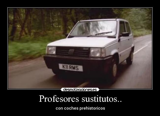 Profesores sustitutos.. -