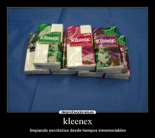 kleenex -