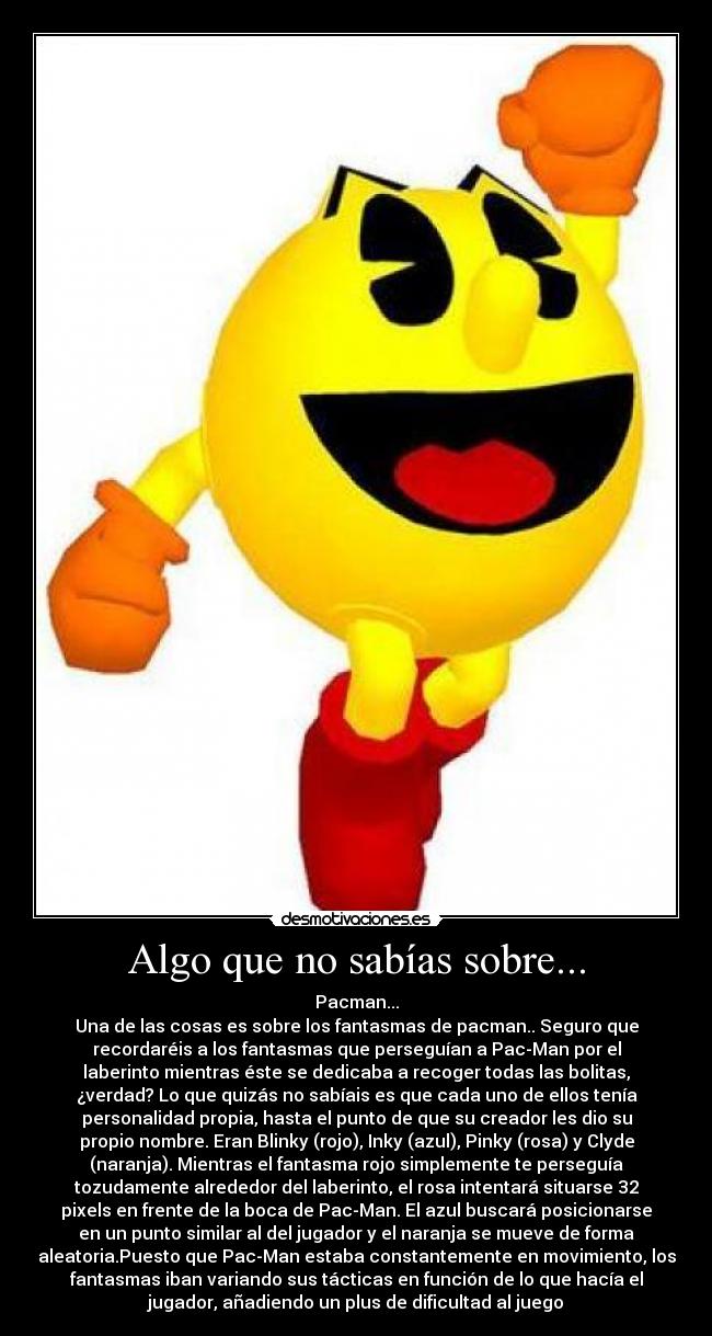 Algo que no sabías sobre... - 