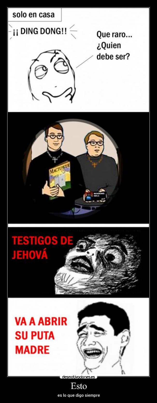 carteles testigos jehova desmotivaciones