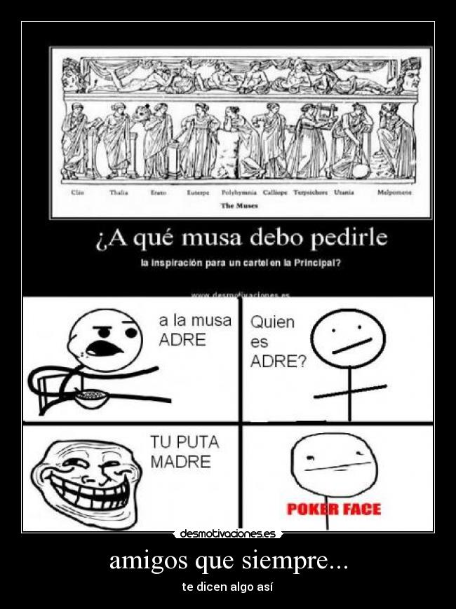 amigos que siempre... -