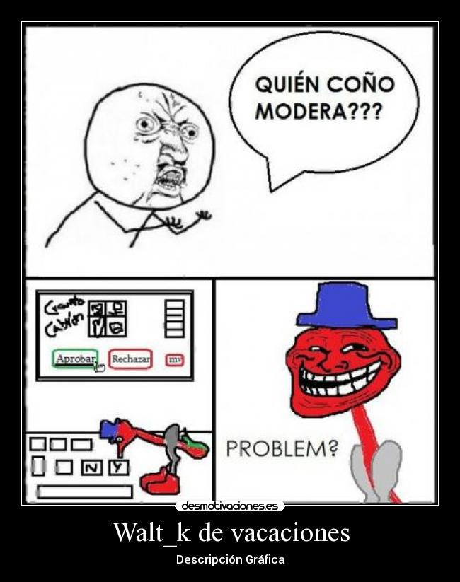 Walt_k de vacaciones - Descripción Gráfica