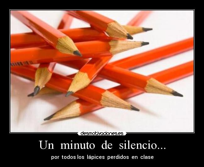 Un  minuto  de  silencio... - 