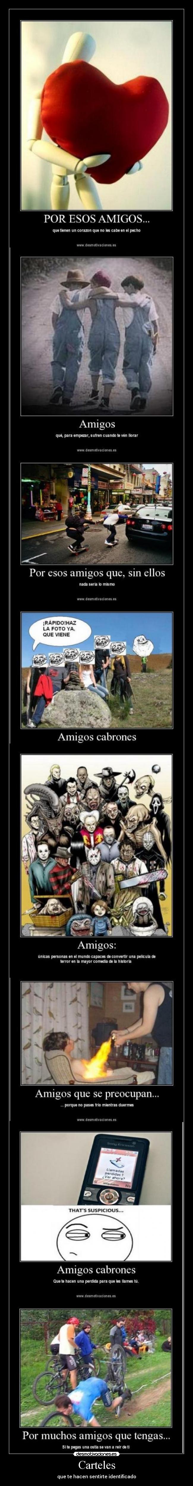 Carteles - que te hacen sentirte identificado