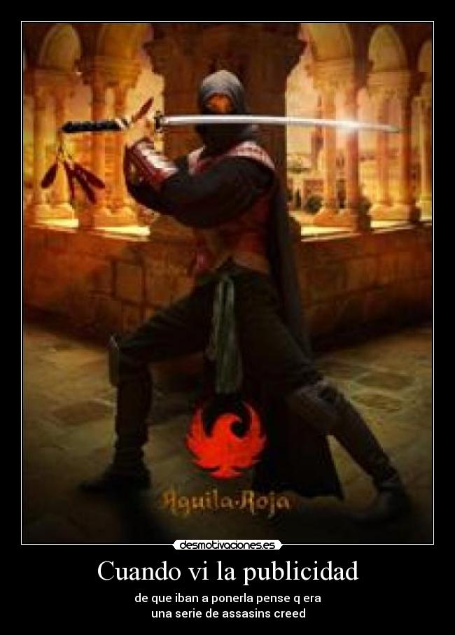 Cuando vi la publicidad -