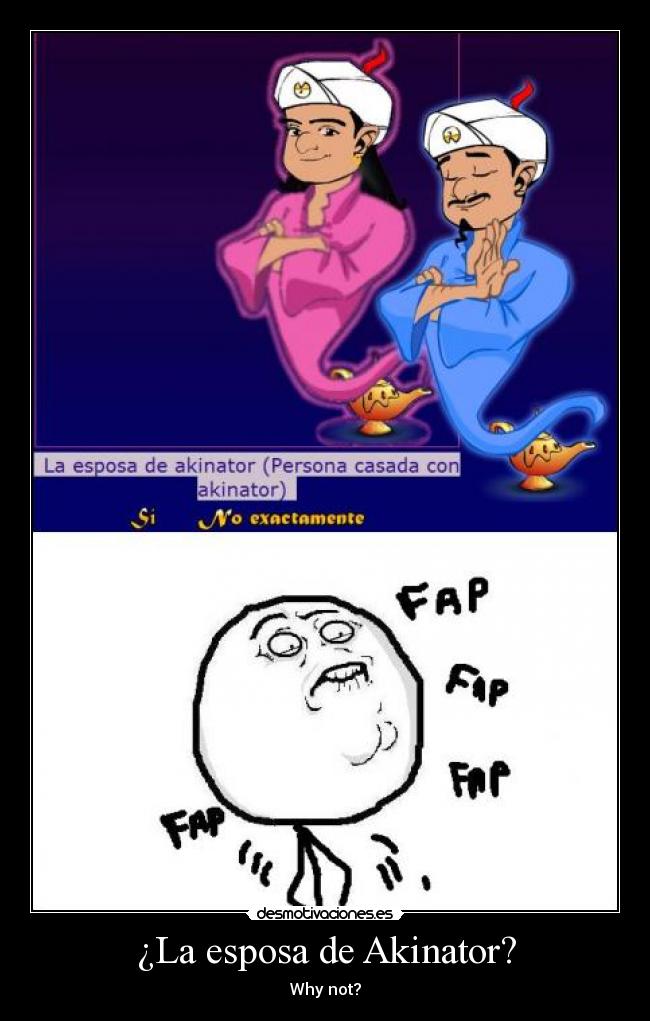 ¿La esposa de Akinator? - 