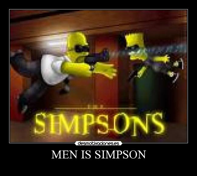 MEN IS SIMPSON -