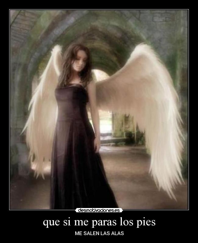 que si me paras los pies - ME SALEN LAS ALAS